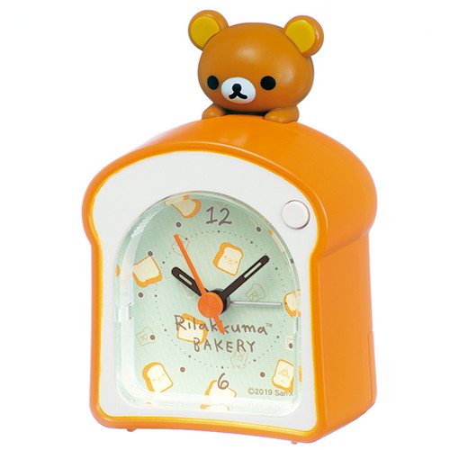 セイコー Seiko リラックマ 目覚まし時計 アナログ Cq159a 時の逸品館 時の逸品館 セイコークロック専門店