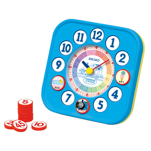 セイコー Seiko きかんしゃトーマス 目覚まし時計 アナログ 掛置兼用 Cq223a 時の逸品館 時の逸品館 セイコークロック専門店