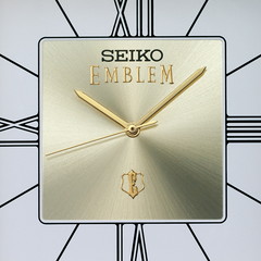 【セイコー・エムブレム】SEIKO EMBLEM 置き時計 HW599S 【時の逸品館】