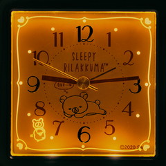 【セイコー】SEIKO リラックマ 目覚まし時計 アナログ CQ161P【時の逸品館】