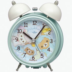 【セイコー】SEIKO リラックマ 目覚まし時計 アナログ CQ163M【時の逸品館】