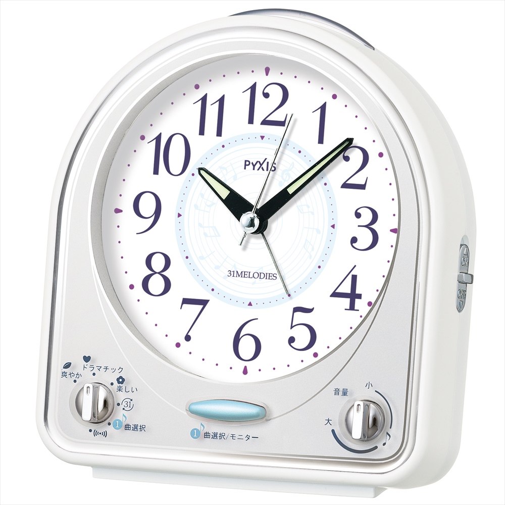 セイコー ピクシス Seiko Pyxis 目ざまし時計 Nr435w 時の逸品館 時の逸品館 セイコークロック専門店