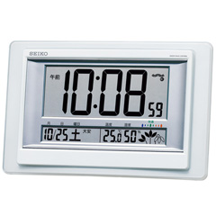 【セイコー】SEIKO 掛置兼用デジタル電波時計 SQ432W 【時の逸品館】