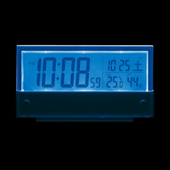 【セイコー】SEIKO シースルー液晶デジタル電波時計 SQ773S 【時の逸品館】