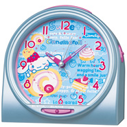 【セイコー】SEIKO キャラクター時計 目ざまし時計 シナモロール・CQ135L 【時の逸品館】