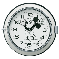 【セイコー】SEIKO ディズニー・ミッキー・レトロ・掛け時計(ホワイト) FS504W 【時の逸品館】