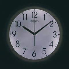 【セイコー】SEIKO 電波掛け時計・全面点灯 KX203B 【時の逸品館】