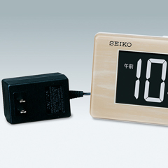 【セイコー】SEIKO LEDデジタル電波目覚まし時計 DL210B 【時の逸品館】