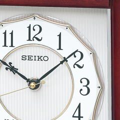 【セイコー】SEIKO 電波置き時計 BY242B 【時の逸品館】