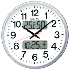 【セイコー】SEIKO 電波掛け時計・大型 KX237S  【時の逸品館】