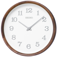 【セイコー】SEIKO 電波掛け時計 nu･ku･mo･ri KX239B・ウォルナット 【時の逸品館】