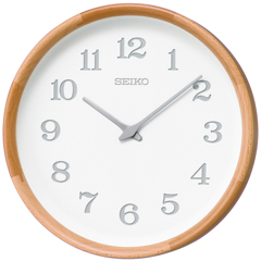 【セイコー】SEIKO 電波掛け時計 nu･ku･mo･ri KX239H・ビーチ 【時の逸品館】