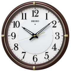 【セイコー】SEIKO 電波掛け時計・全面点灯(針/文字板） KX233B 【時の逸品館】