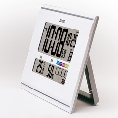 【セイコー】SEIKO デジタル電波時計 快適環境NAVI SQ445W 【時の逸品館】
