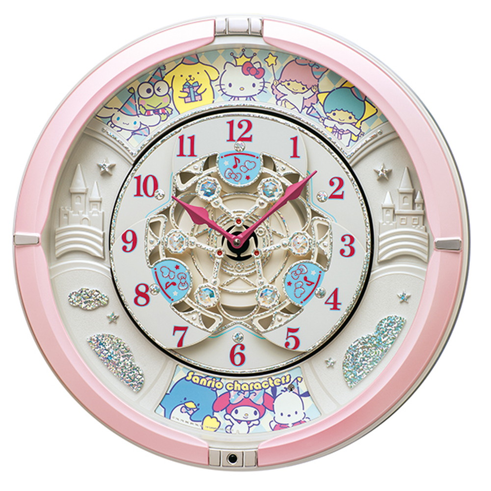 【セイコー】SEIKO サンリオキャラクターズ からくり時計 アナログ CQ222P【時の逸品館】 | 時の逸品館 セイコークロック専門店