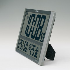 【セイコー】SEIKO デジタル電波時計 掛置兼用 ネクスタイム ZS450S 【時の逸品館】