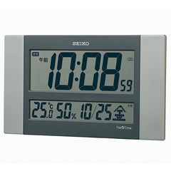 【セイコー】SEIKO デジタル電波時計 掛置兼用 ネクスタイム ZS451S 【時の逸品館】