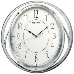 【セイコー】SEIKO 電波掛け時計 アミューズ AM262W 【時の逸品館】