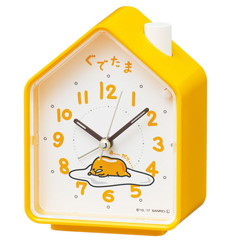 【セイコー】SEIKO キャラクター時計 目ざまし時計 ぐでたま CQ152Y 【時の逸品館】